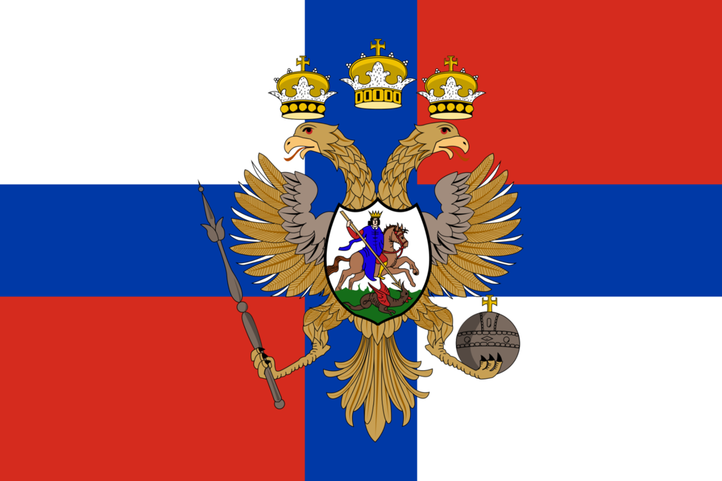 Флаг и герб Русского царства